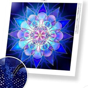 Home Craftology  SHINY MANDALA - PREMIUM DIAMOND PAINTING KIT New 50x50 0323-05